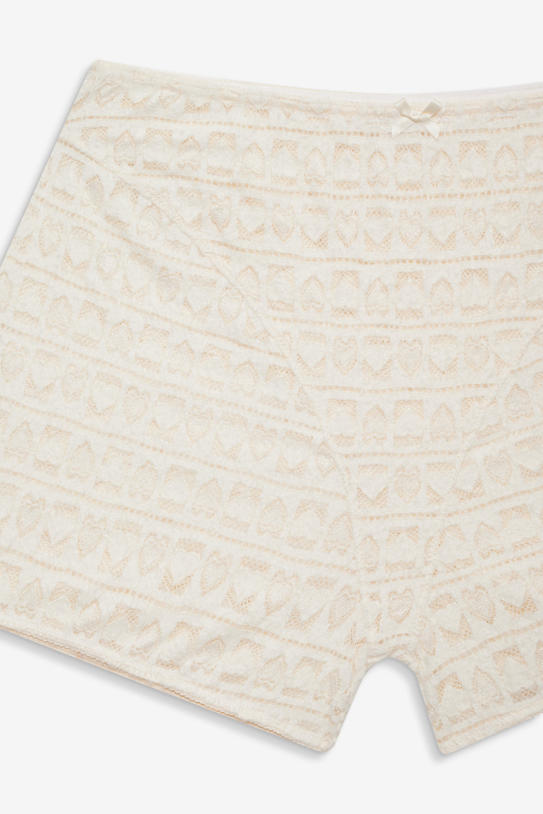 Reba Sleep Boyshort - White | For Love and Lemons