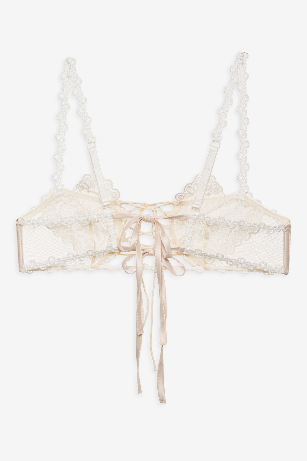 Vintage Embroidery Bra - White | For Love and Lemons