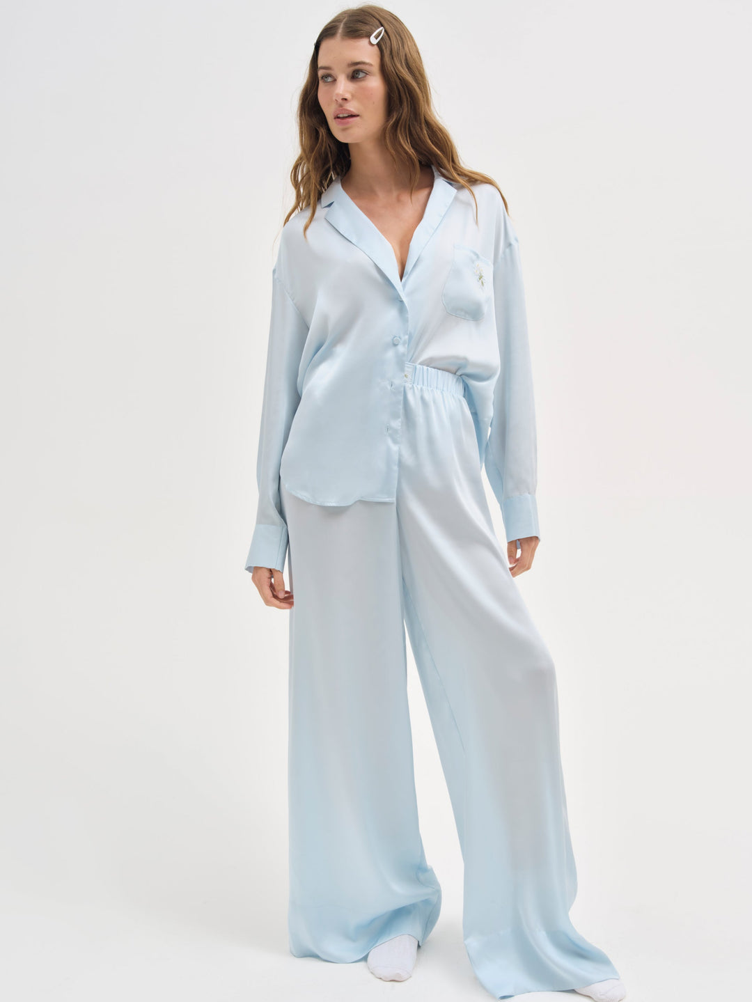 Everyday Pj Pant - Blue | For Love and Lemons