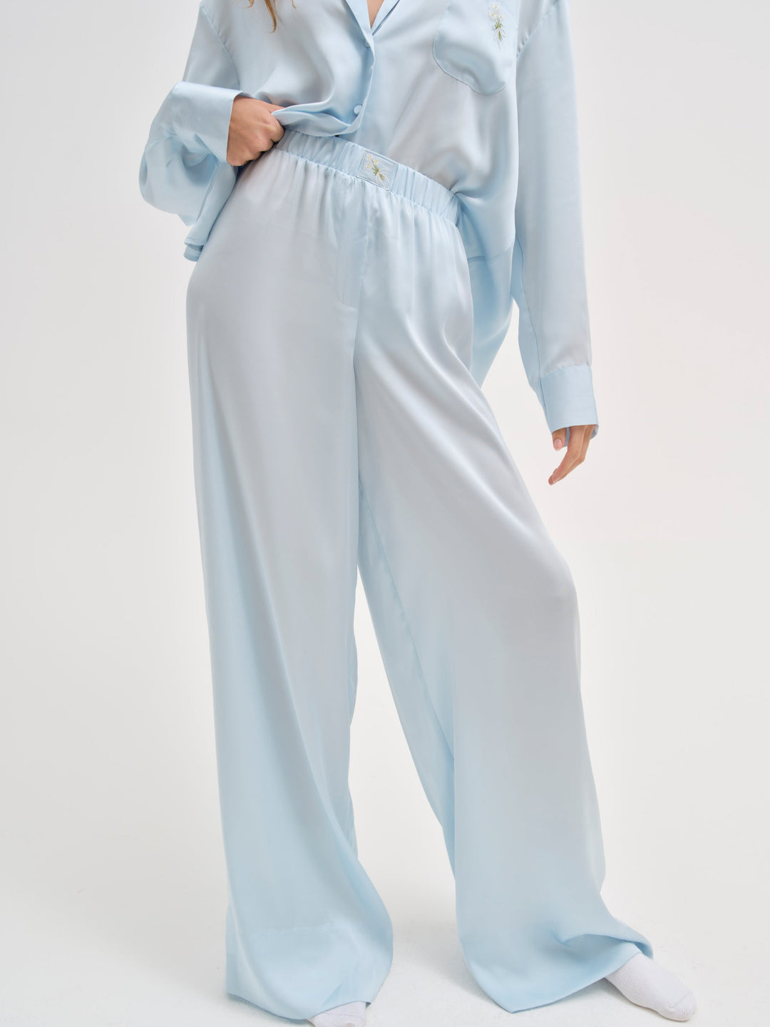 Everyday Pj Pant - Blue | For Love and Lemons