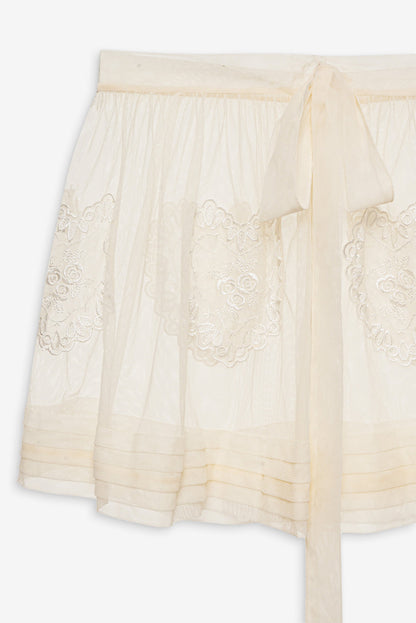 Vintage Embroidery Skirt - White | For Love and Lemons