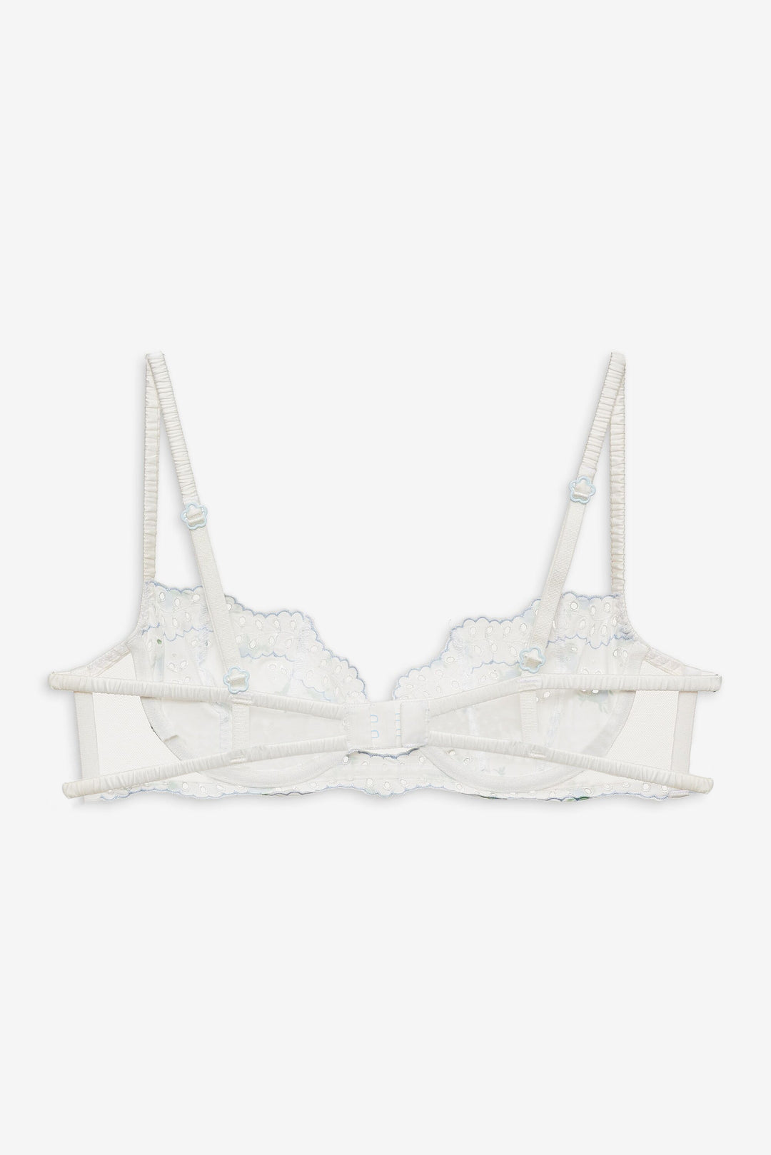 Budding Blossom Underwire Bra - White | For Love and Lemons