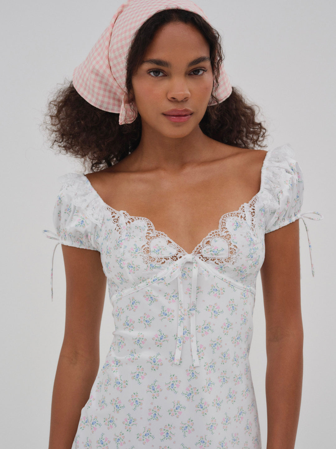 Sweet Escape Midi Slip Dress - White | For Love and Lemons