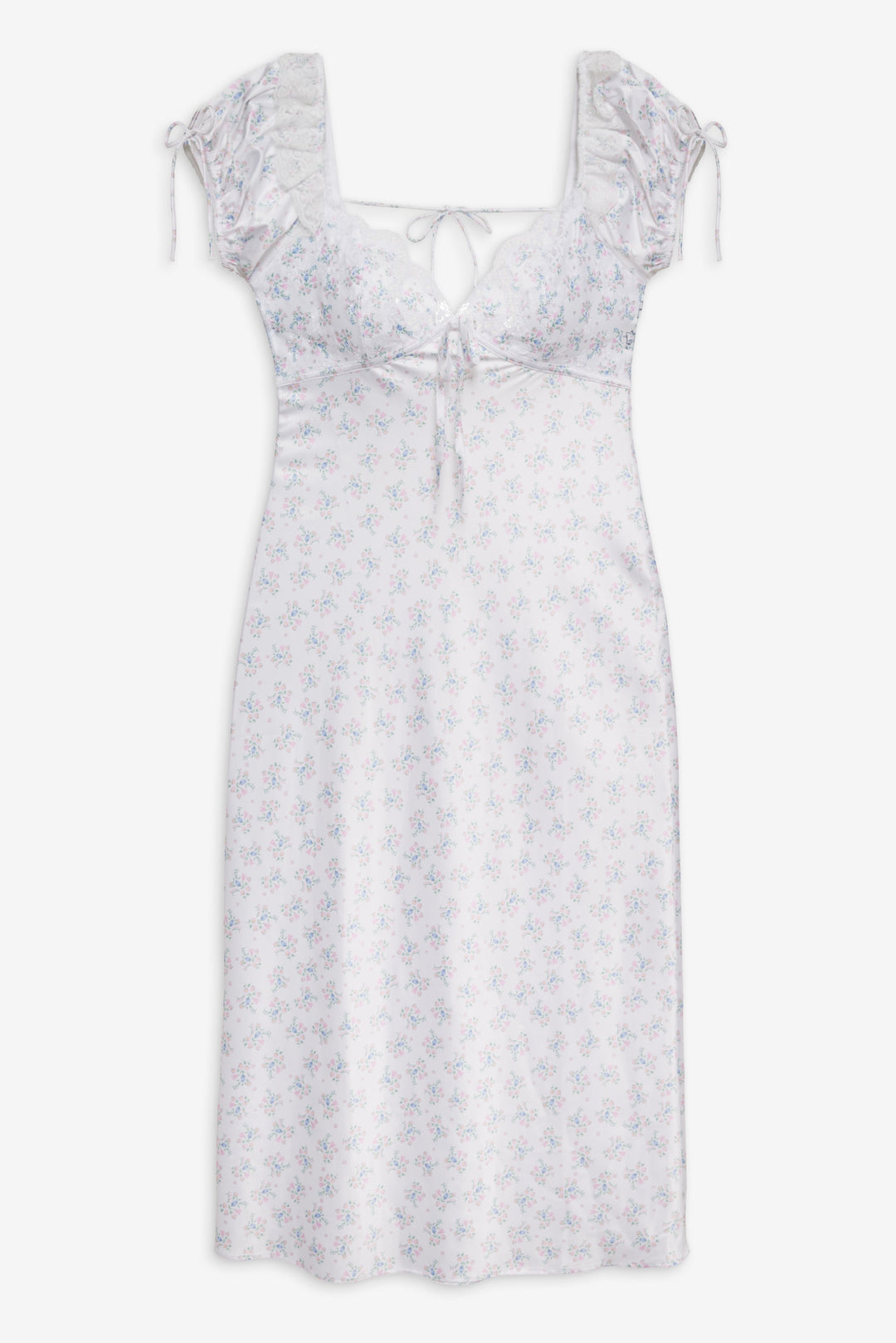 Sweet Escape Midi Slip Dress - White | For Love and Lemons