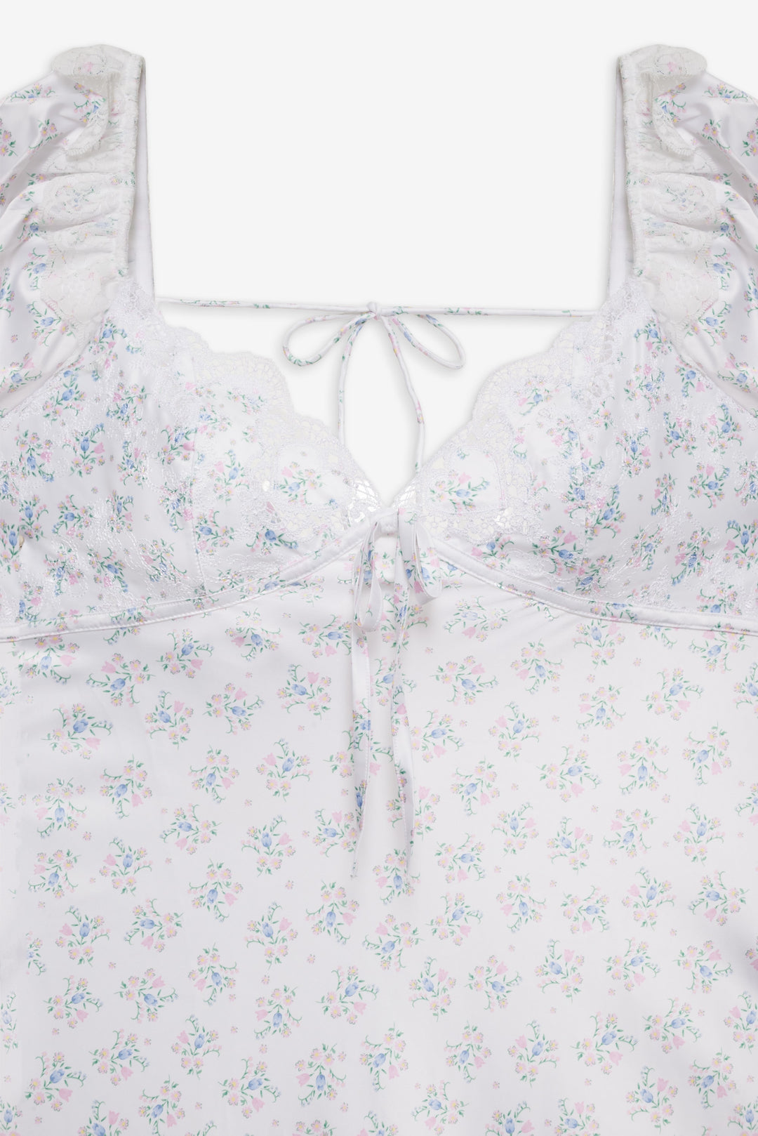 Sweet Escape Midi Slip Dress - White | For Love and Lemons