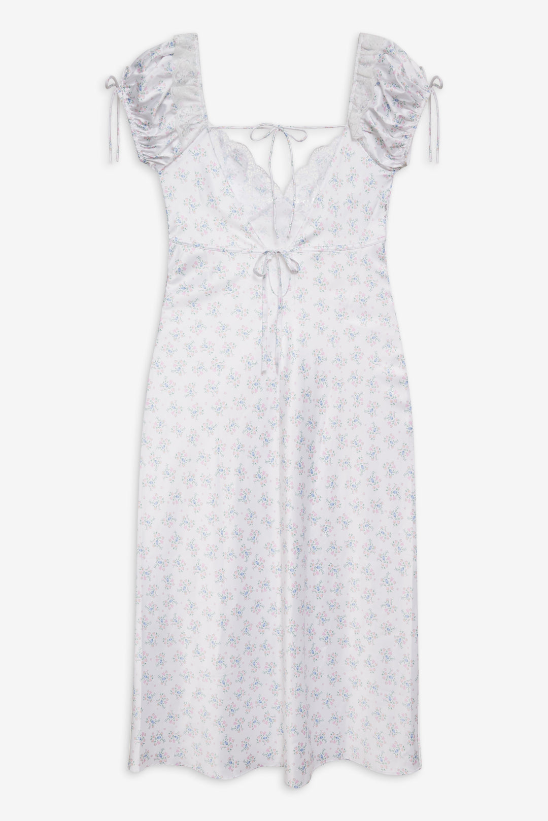 Sweet Escape Midi Slip Dress - White | For Love and Lemons