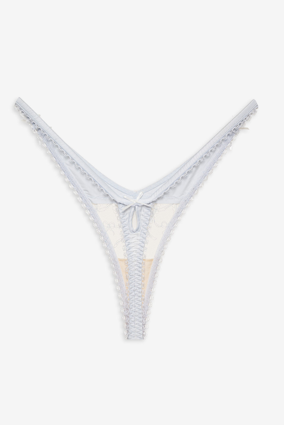 Pure Heart Thong Panty - White | For Love and Lemons