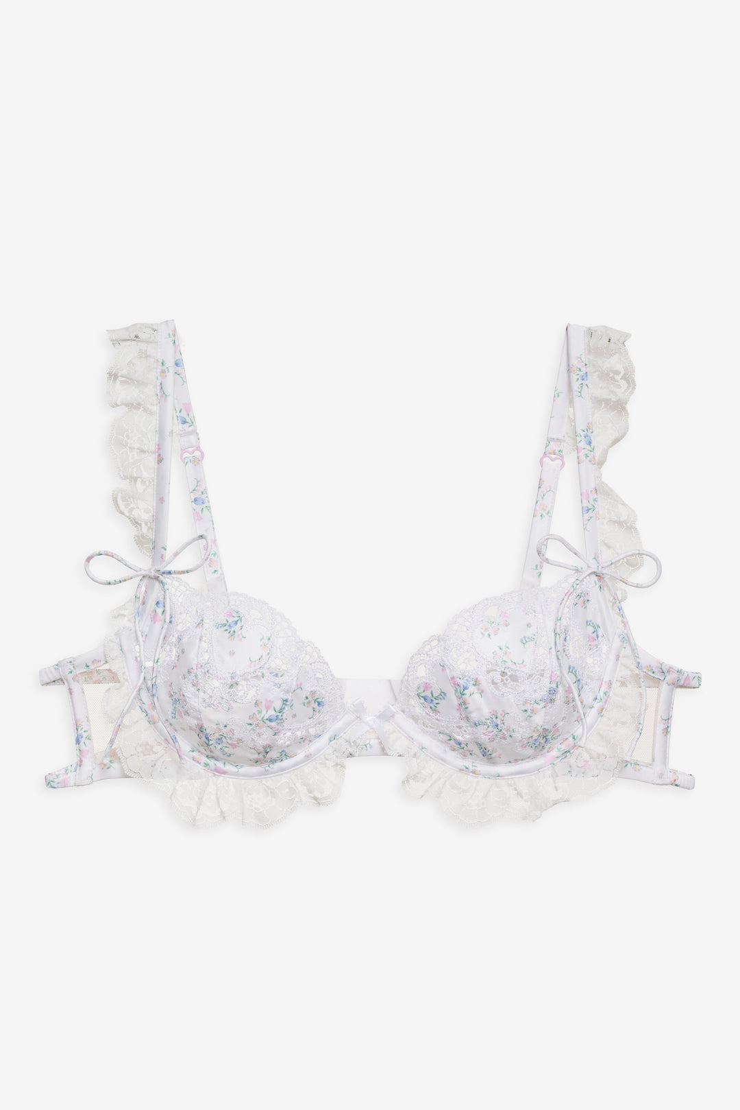 Sweet Escape Underwire Bra - White | For Love and Lemons