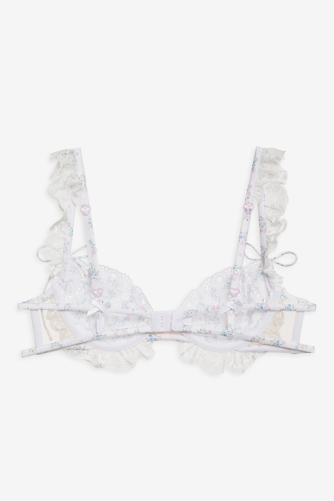Sweet Escape Underwire Bra - White | For Love and Lemons