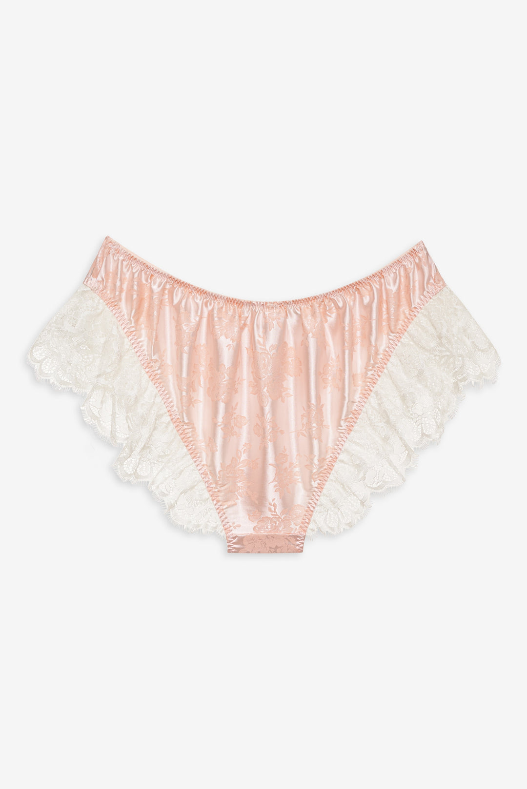 Audrey Jacquard Shorts - Peach | For Love and Lemons