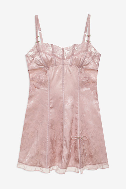 Blissful Blooms Slip Dress - Pink | For Love and Lemons