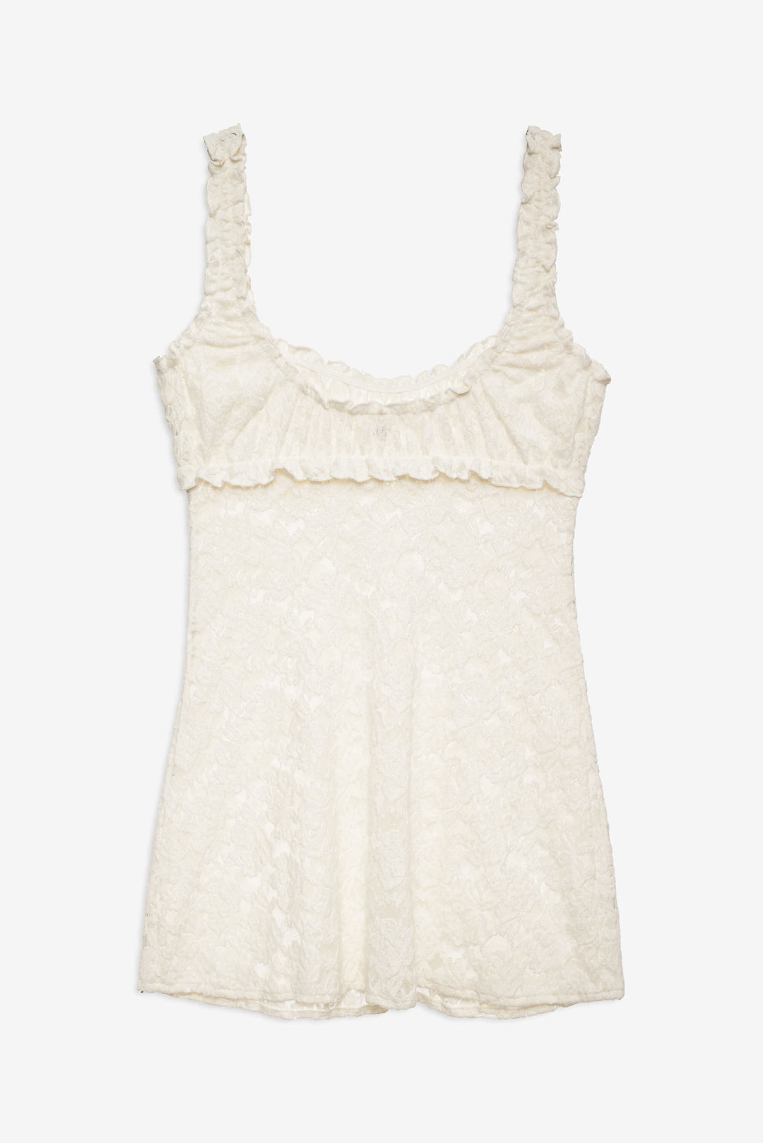 Cloud Lace Slip Dress - White | For Love and Lemons