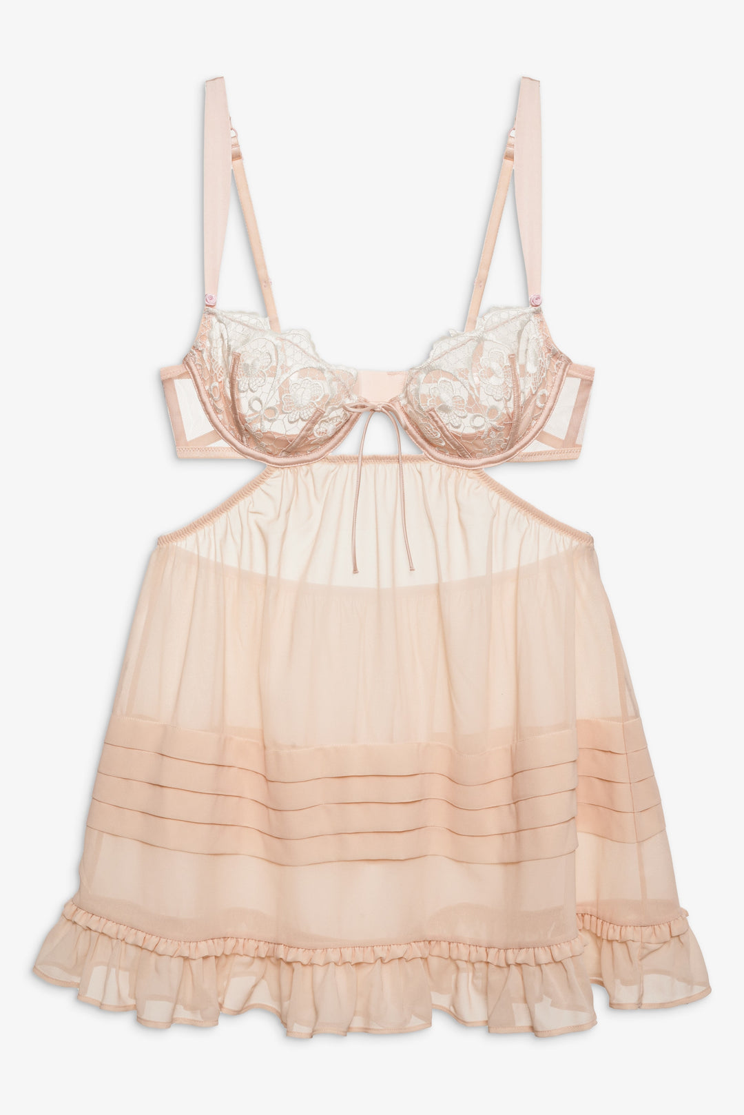 Tea Cake Lace Slip Dress - White | For Love and Lemons