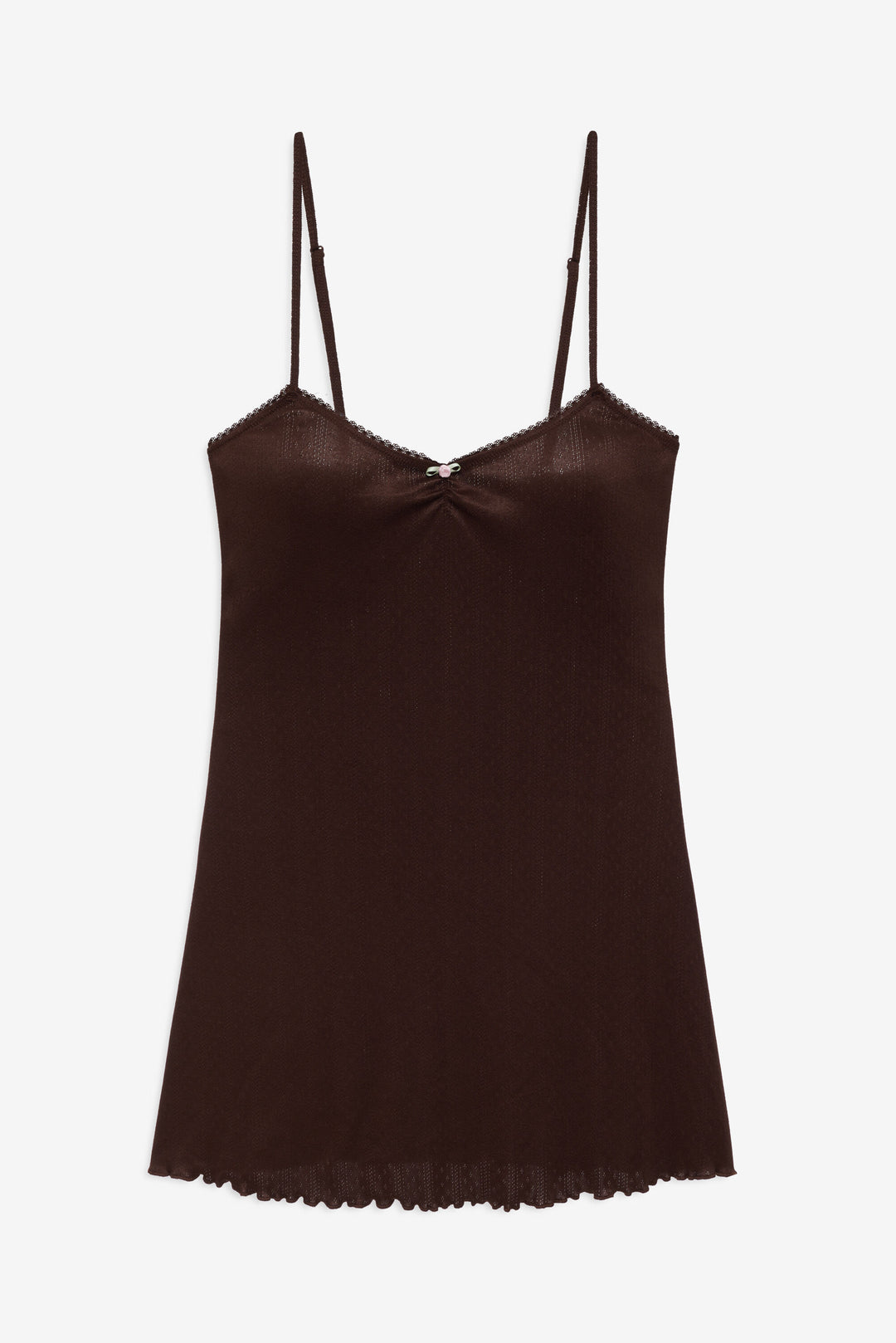 Elliana Slip Dress - Chocolate | For Love and Lemons