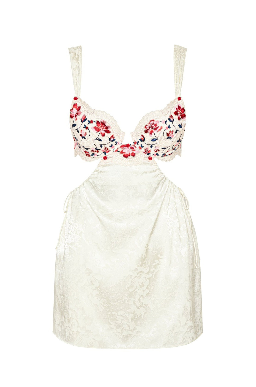 Festival Rose Slip Dress - Ivory | For Love and Lemons