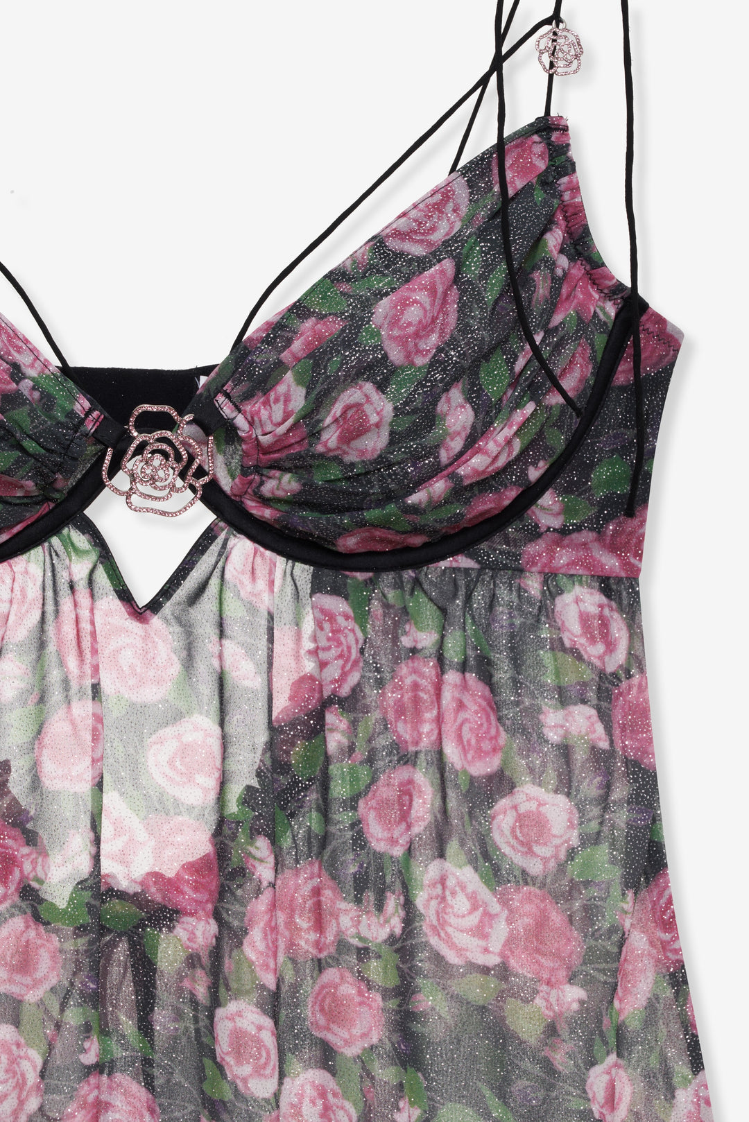 Ciara Slip Dress - Black | For Love and Lemons