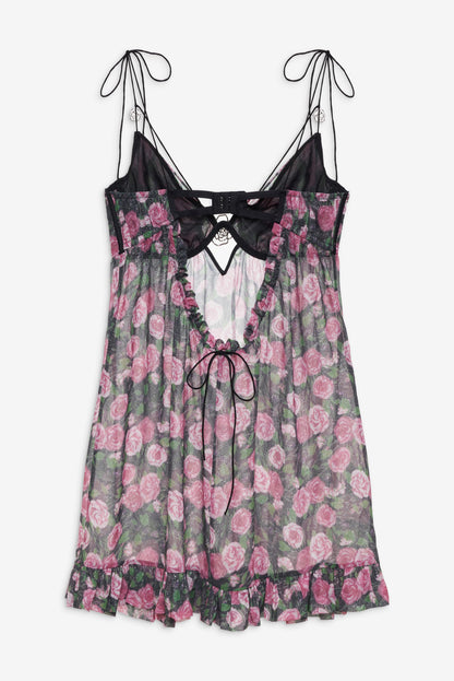 Ciara Slip Dress - Black | For Love and Lemons