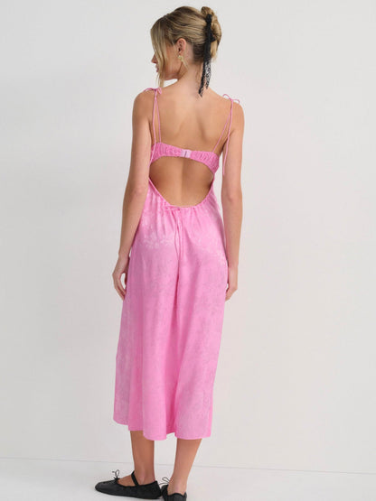 Maye Embroidered Slip Dress - Pink | For Love and Lemons