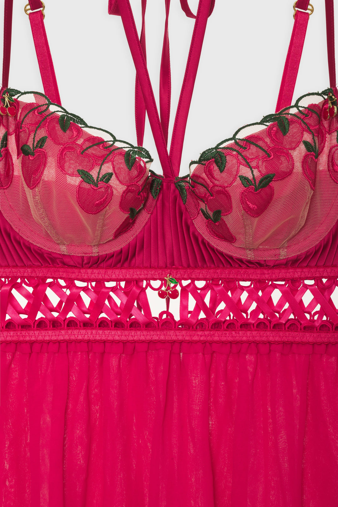 Cherie Slip Dress - Red | For Love and Lemons