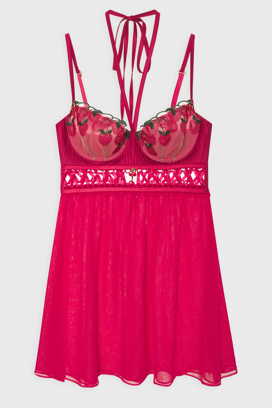 Cherie Slip Dress - Red | For Love and Lemons