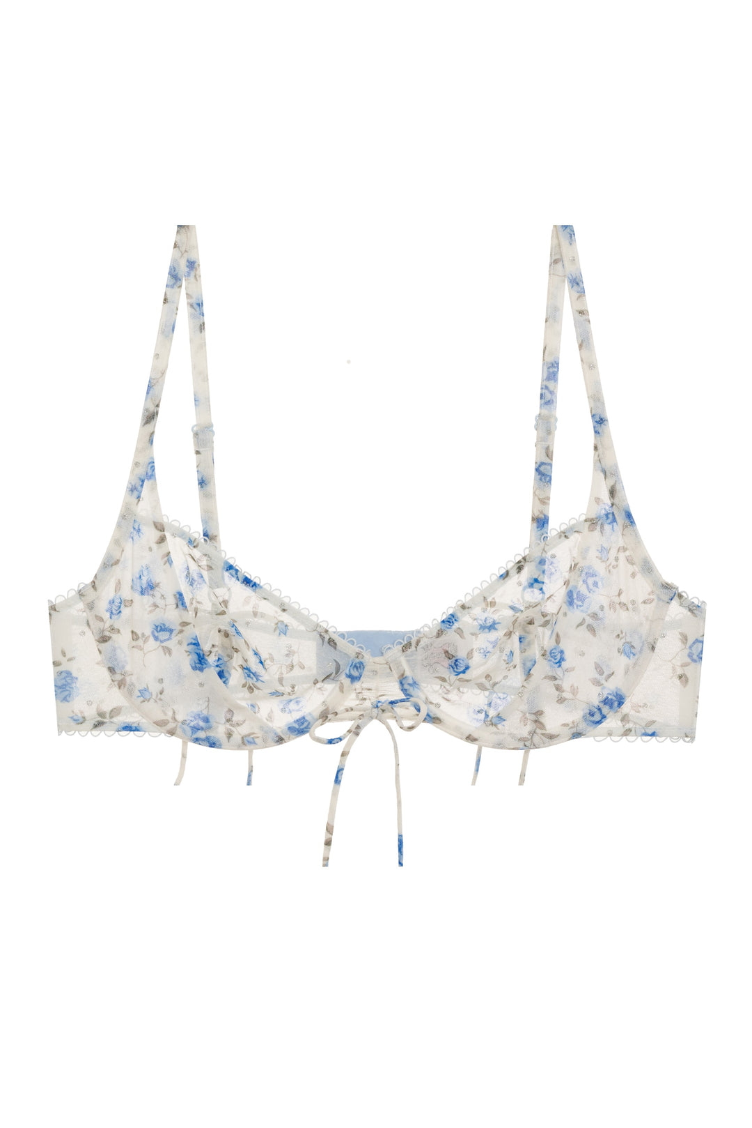 Lottie Underwire Bra - White | For Love and Lemons