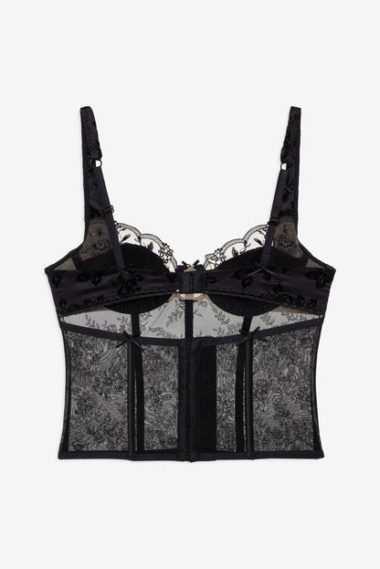 Sonia Bustier - Black | For Love and Lemons