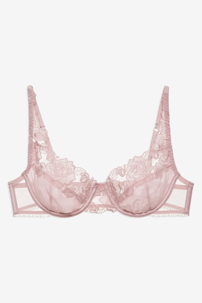 Blissful Blooms Underwire Bra - Pink | For Love and Lemons