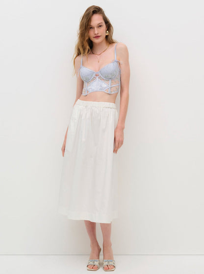 Baby's Breath Bustier - Blue | For Love and Lemons