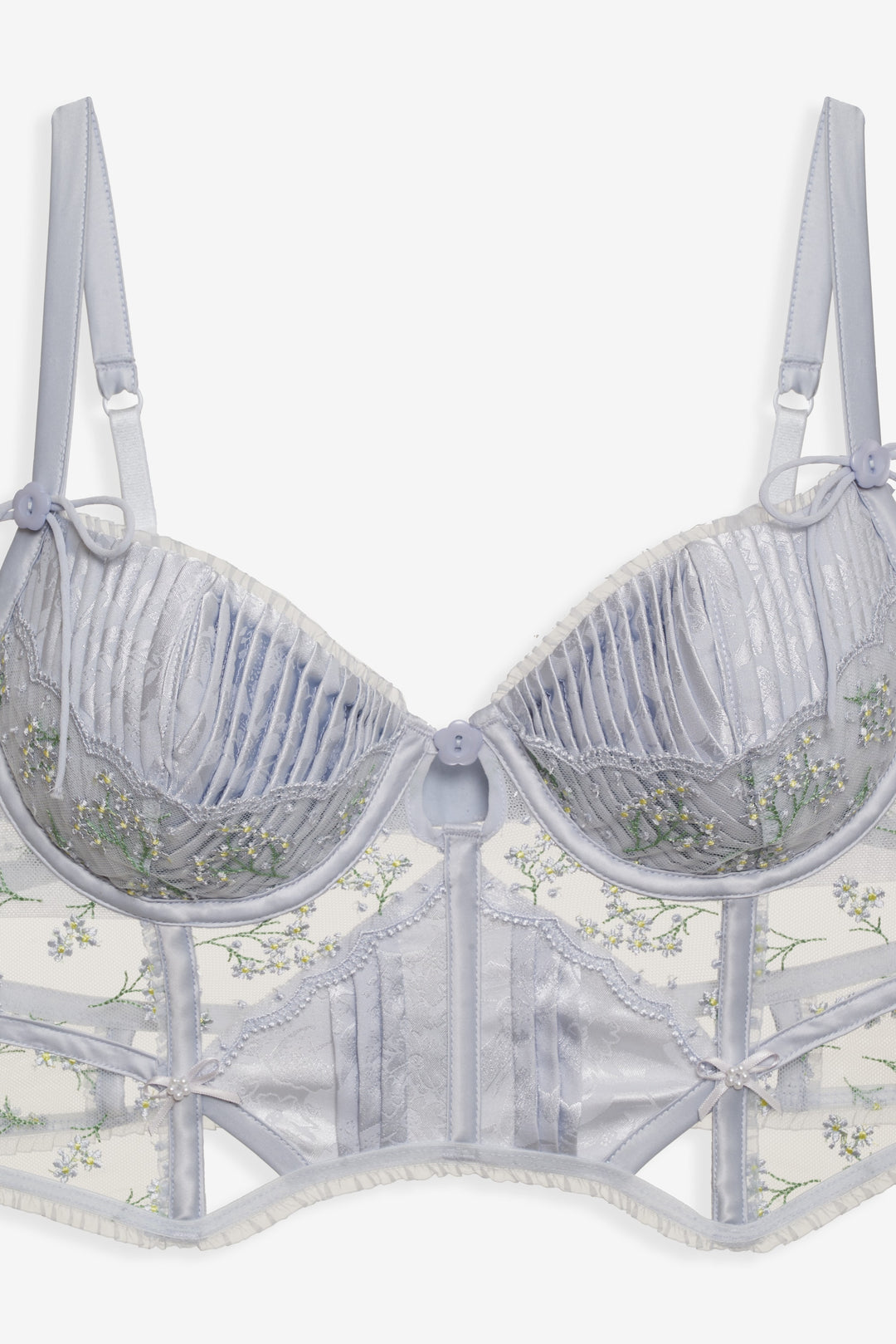 Baby's Breath Bustier - Blue | For Love and Lemons