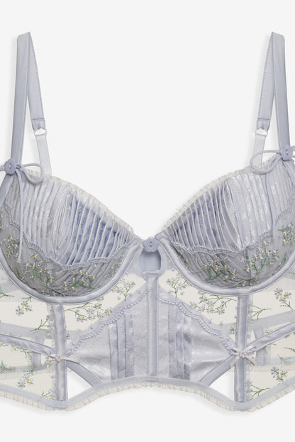 Baby's Breath Bustier - Blue | For Love and Lemons