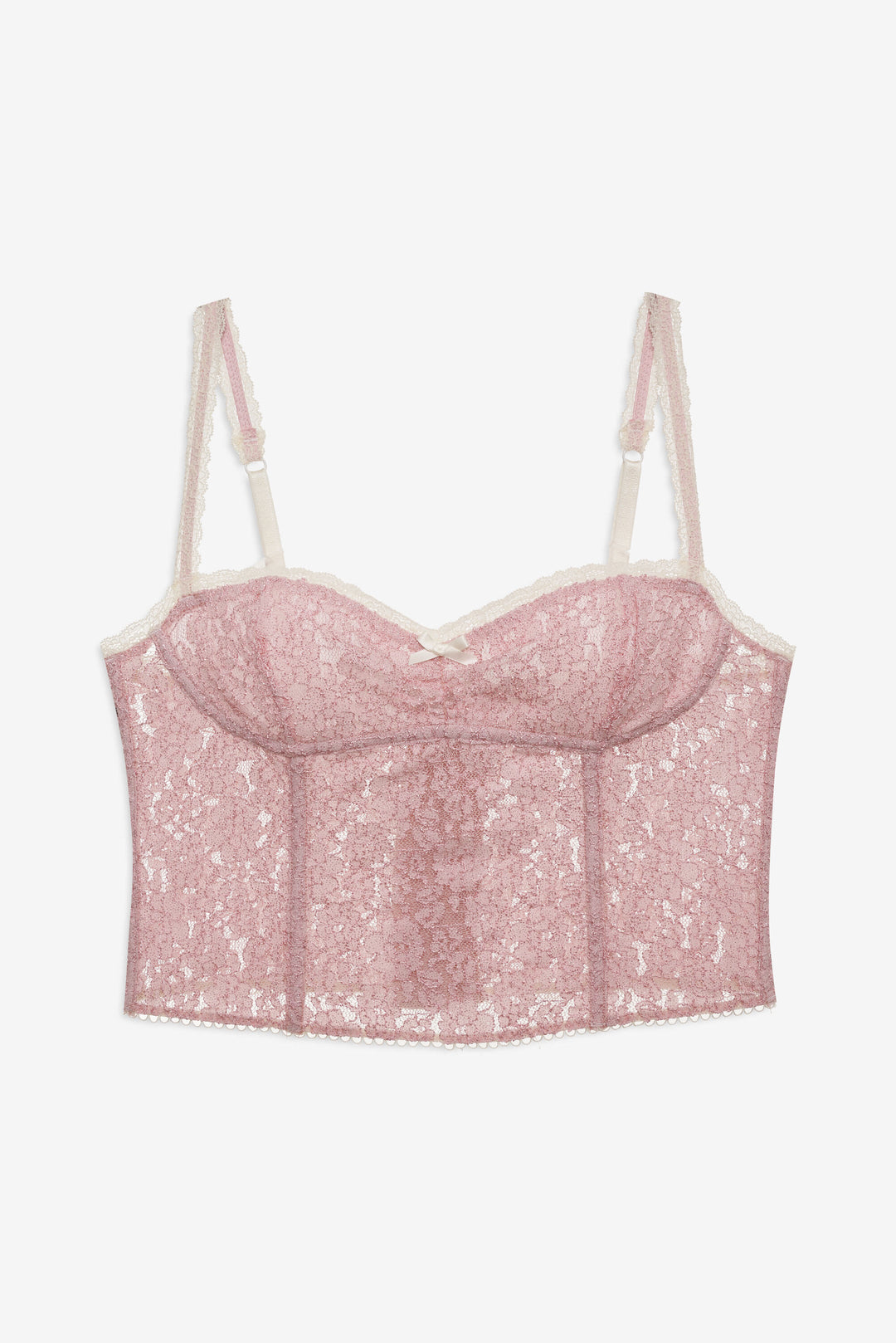 Pamela Stretch Bustier - Pink | For Love and Lemons