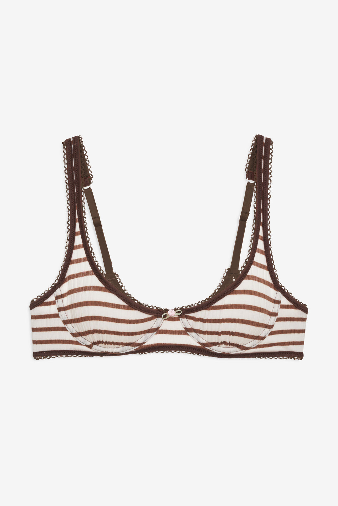 Bella Underwire Bra - Brown | For Love and Lemons