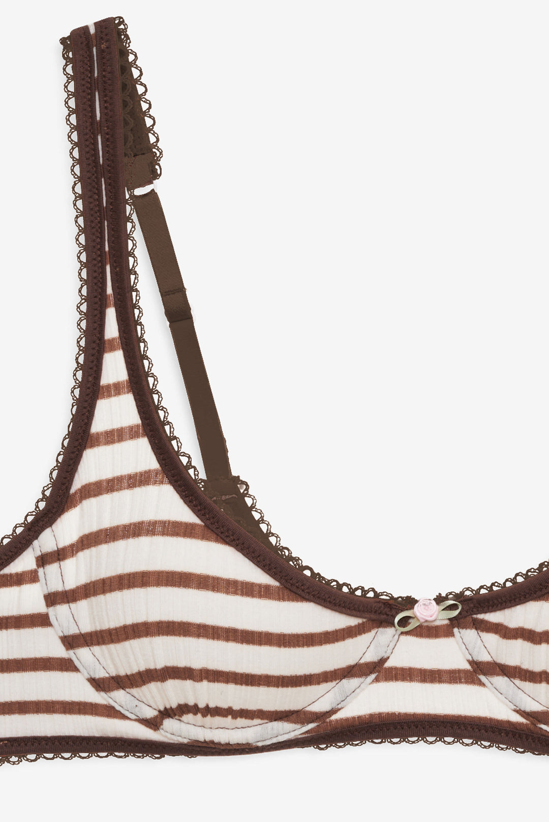 Bella Underwire Bra - Brown | For Love and Lemons