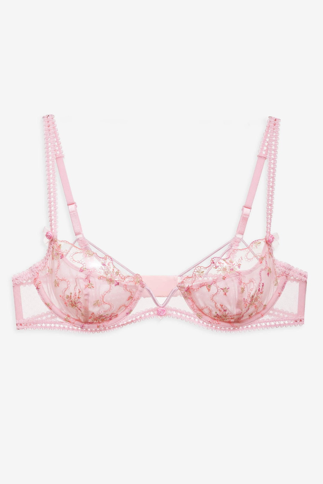 Dainty Daphne Underwire Bra - Pink | For Love and Lemons