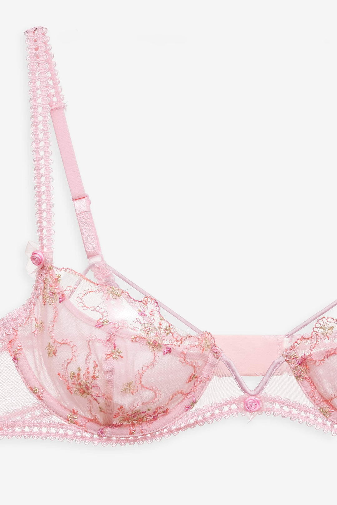 Dainty Daphne Underwire Bra - Pink | For Love and Lemons