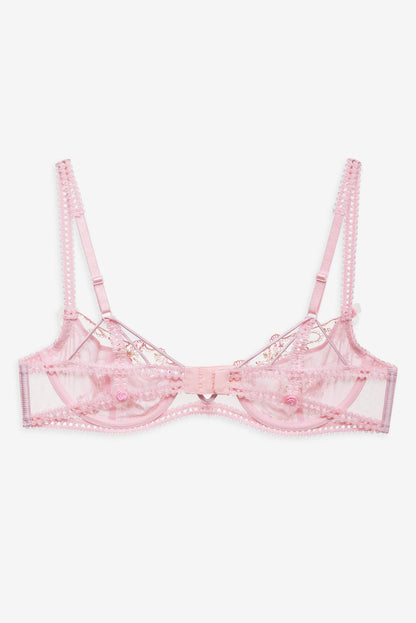 Dainty Daphne Underwire Bra - Pink | For Love and Lemons