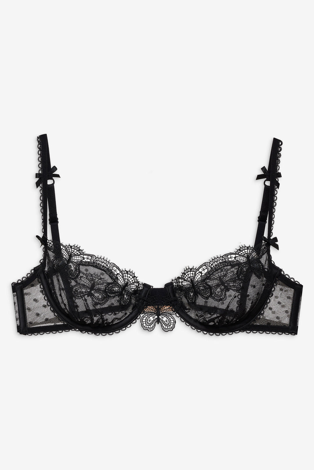 Papillon Underwire Bra - Black | For Love and Lemons
