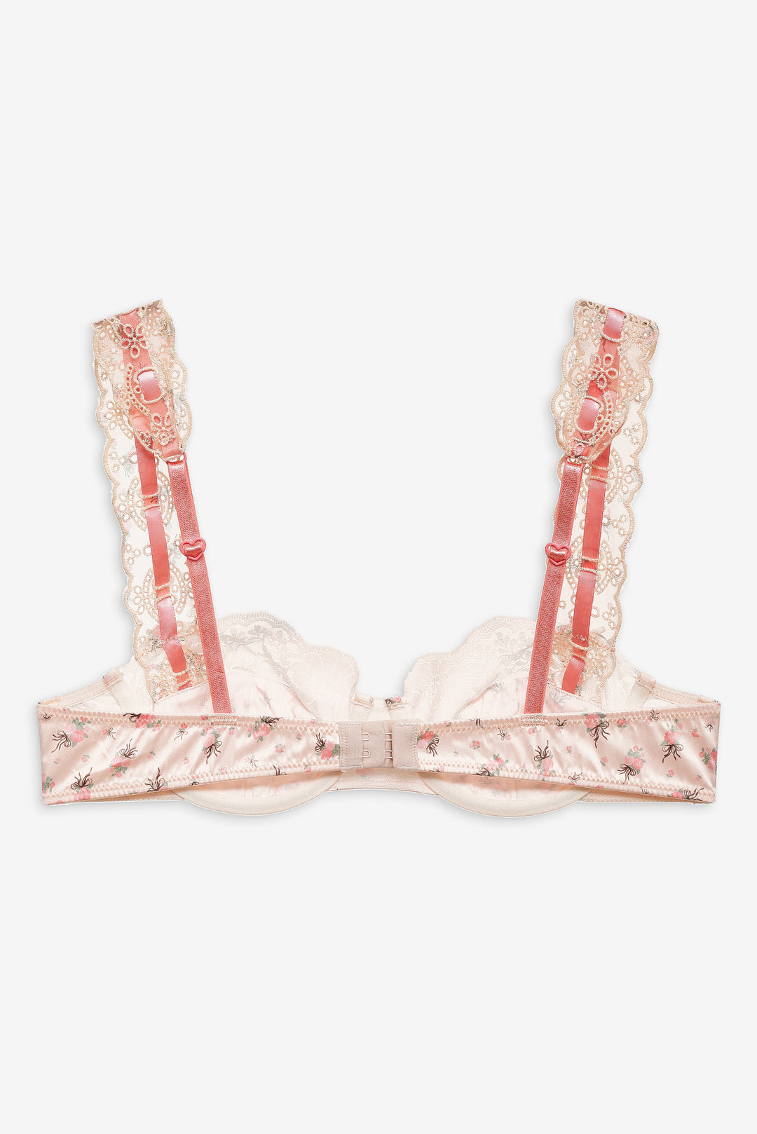 Peaches & Cream Underwire Bra - Peach | For Love and Lemons