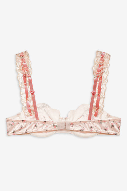 Peaches & Cream Underwire Bra - Peach | For Love and Lemons
