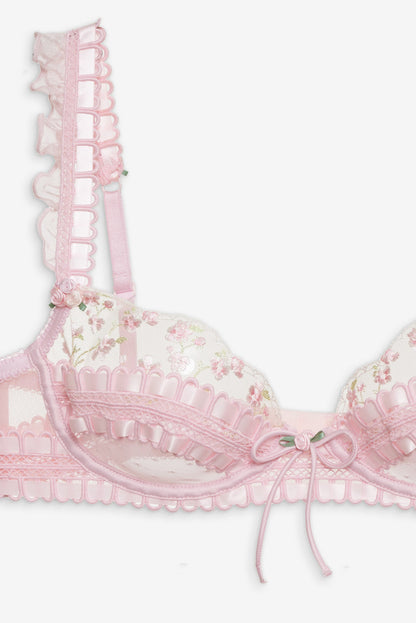 Pinkaboo Underwire Bra - Pink | For Love and Lemons