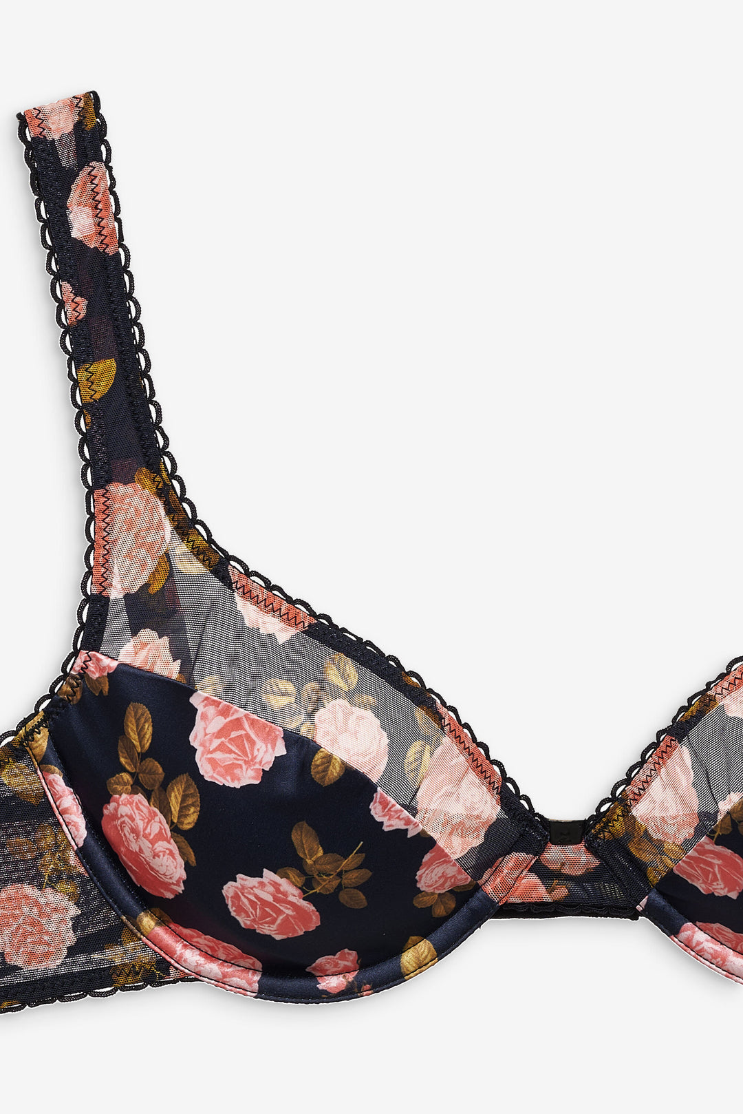 Kayla Underwire Bra - Navy | For Love and Lemons