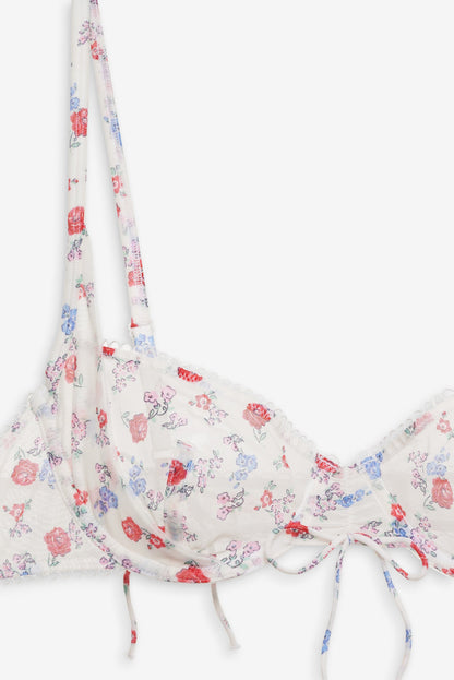 Lottie Bra - Red | For Love and Lemons