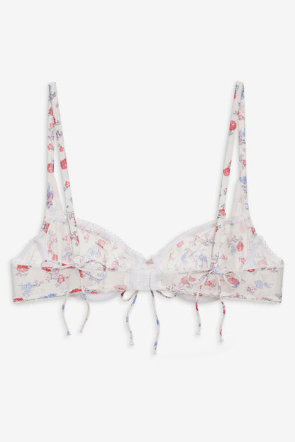 Lottie Bra - Red | For Love and Lemons