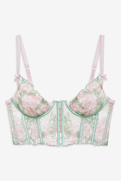 Love Story Bustier - Green | For Love and Lemons