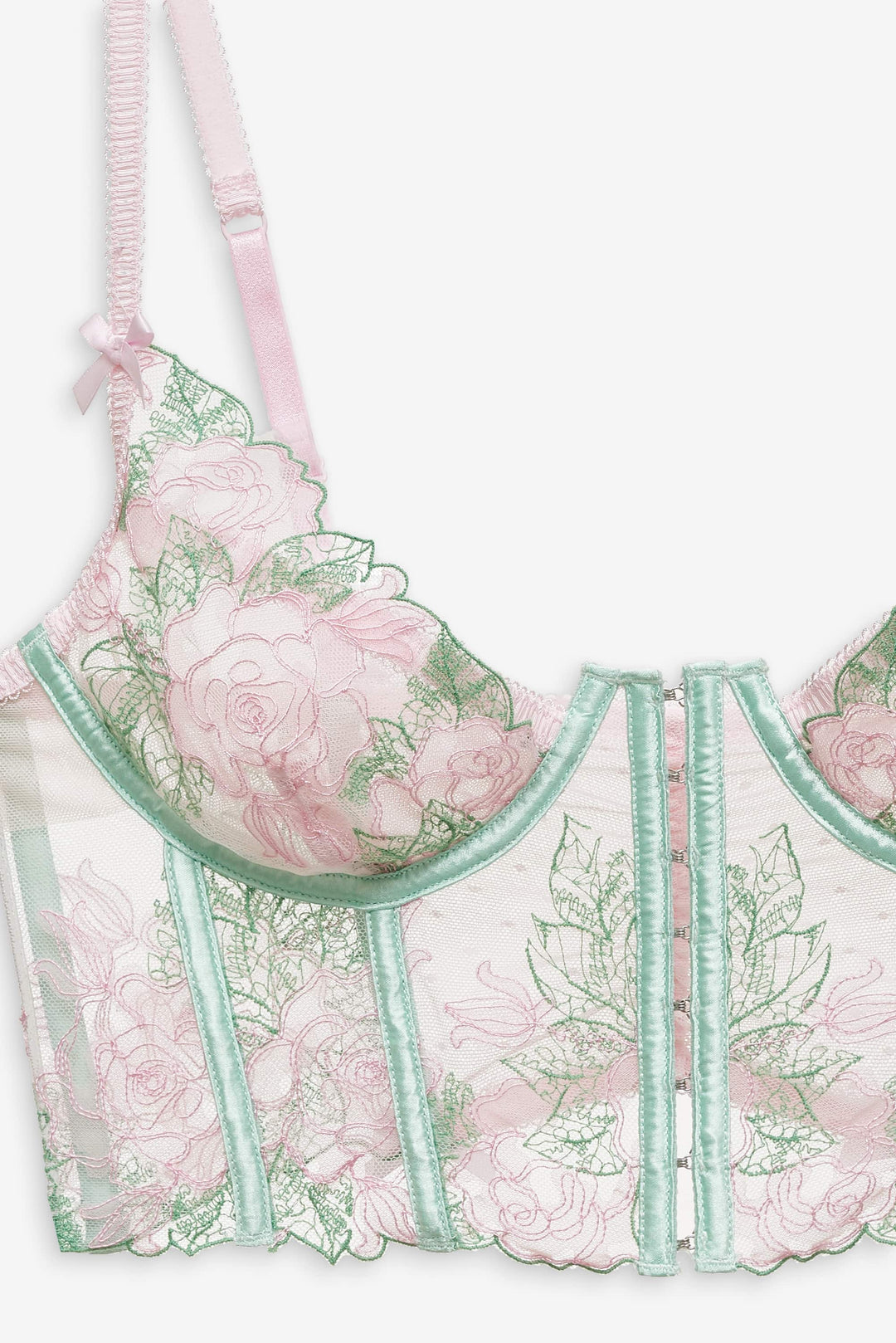 Love Story Bustier - Green | For Love and Lemons