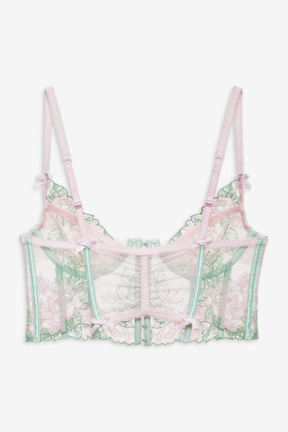 Love Story Bustier - Green | For Love and Lemons