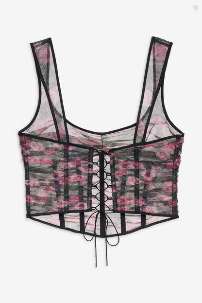 Ciara Bustier - Black | For Love and Lemons