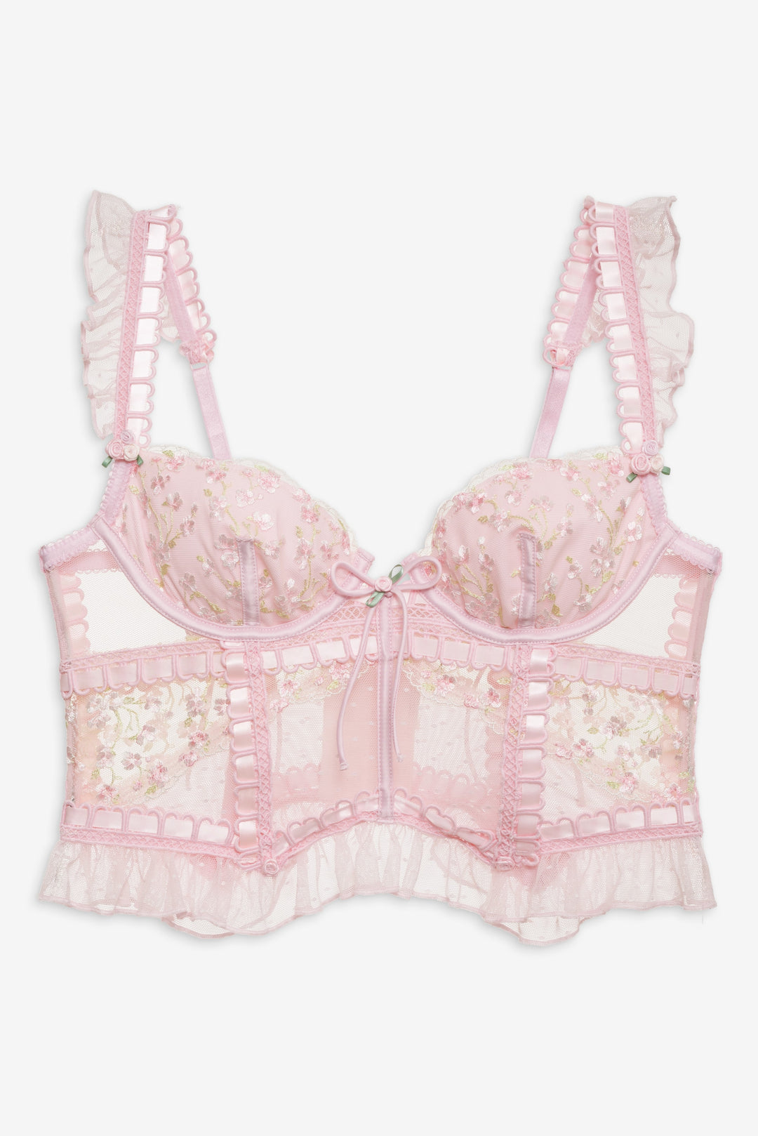 Pinkaboo Bustier - Pink | For Love and Lemons