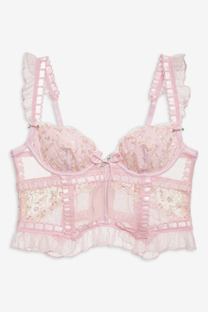 Pinkaboo Bustier - Pink | For Love and Lemons