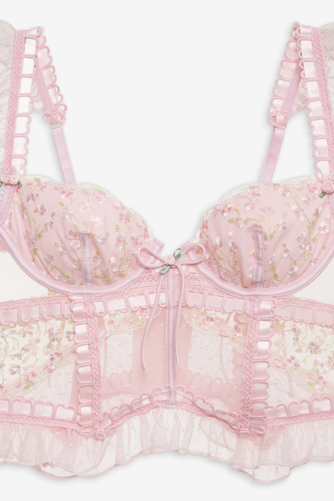 Pinkaboo Bustier - Pink | For Love and Lemons